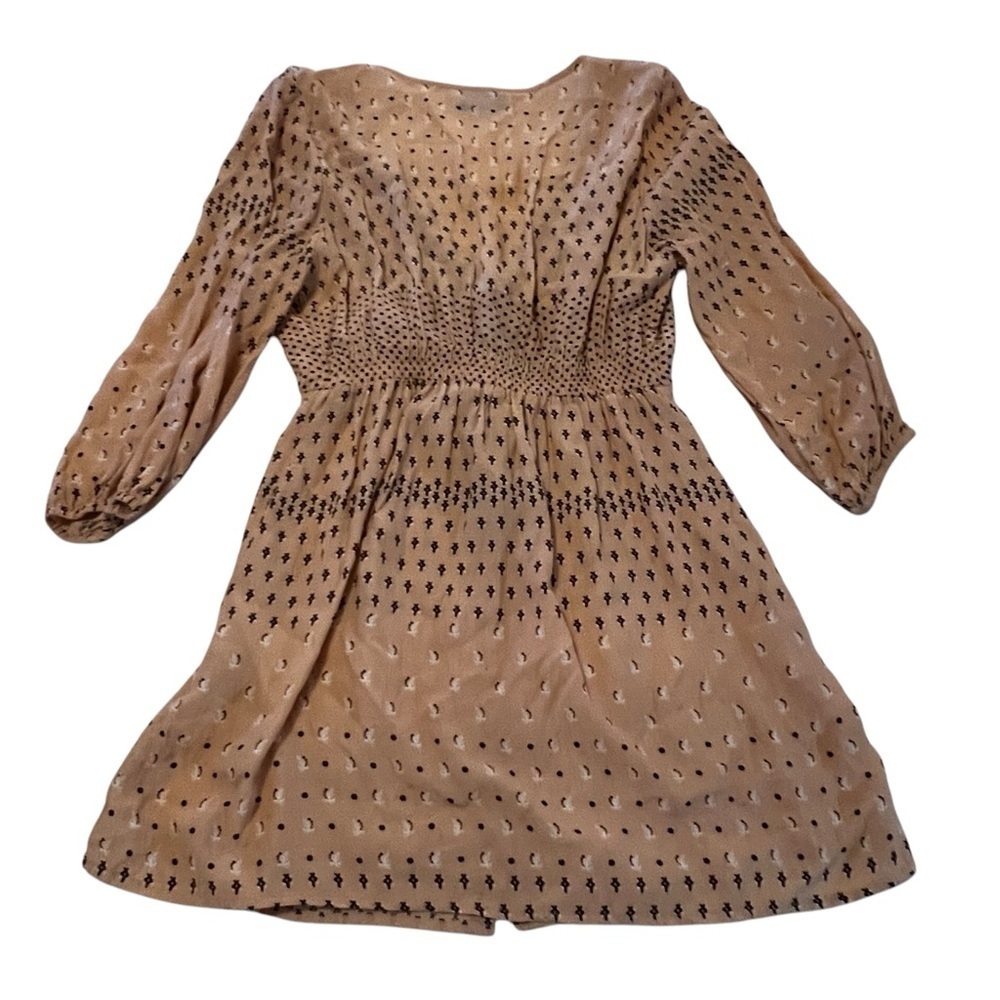 Faithfull the brand Trinidad tunic dress in pink Anthropologie Large mini whimsy - Picture 12 of 16